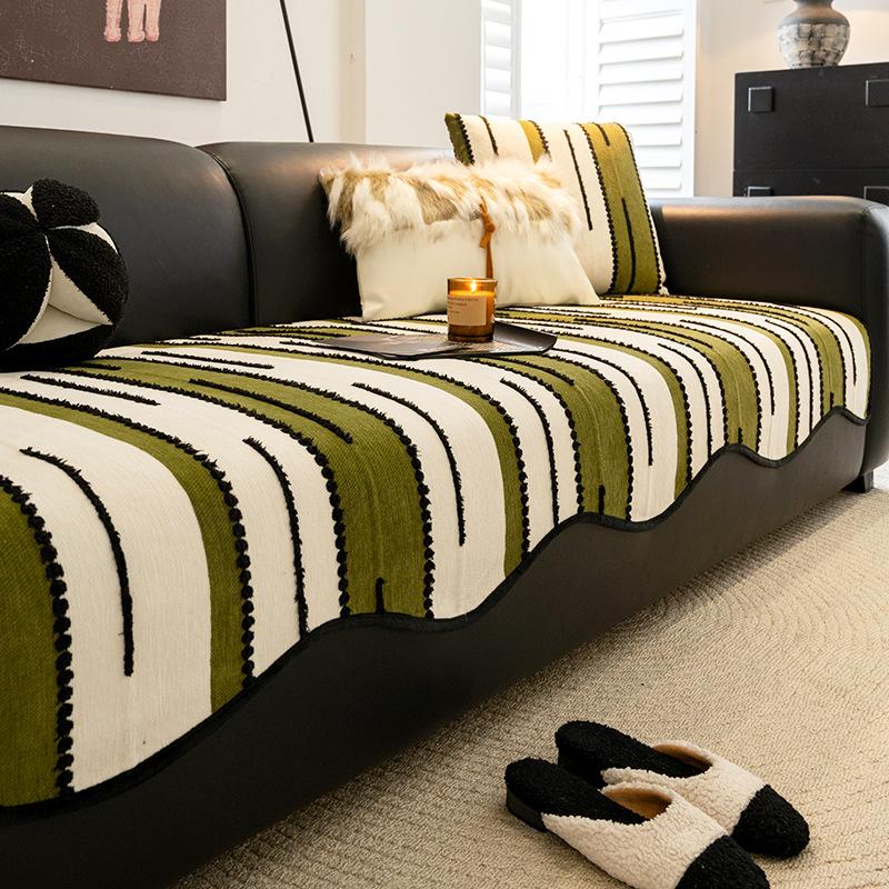 

Chenier sofa towel 2025 new simple high-end sofa cover one piece full cover sofa cover seat cushion 70*70cm