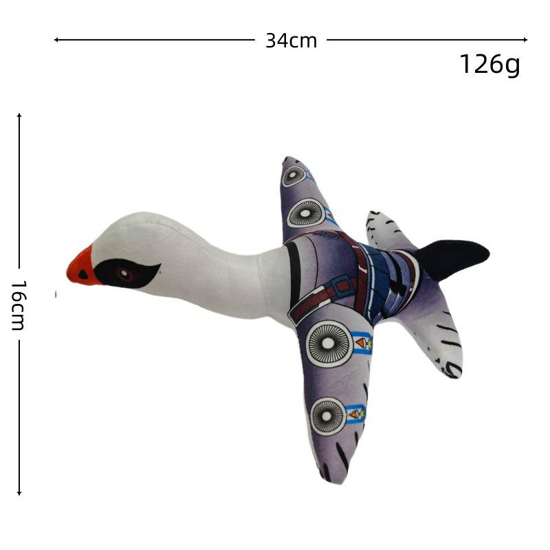 Tungtungsahur Shark AI Parody Plush Toy - American Shan Hai Jing Edition