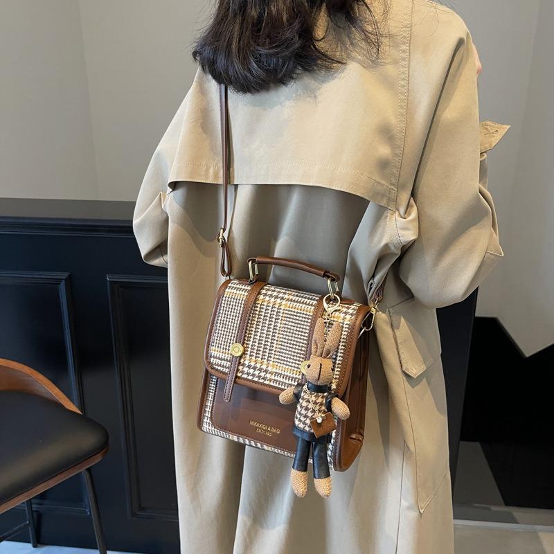 Niche Design Retro Versatile Backpack Women's New Autumn and Winter Casual Multi-purpose Shoulder Messenger Bag