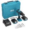 Cordless Drill/Driver 18V 2*2.0Ah Sas+ - Ded7030A02