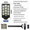 Smart Solar LED Street Light with Remote Control - Super Bright Outdoor Courtyard Lamp