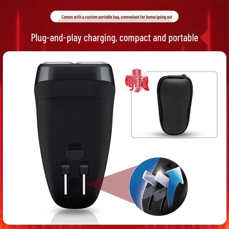 Philips PQ182/190 Tragbarer Elektrorasierer für Herren mit automatischem Schleifsystem