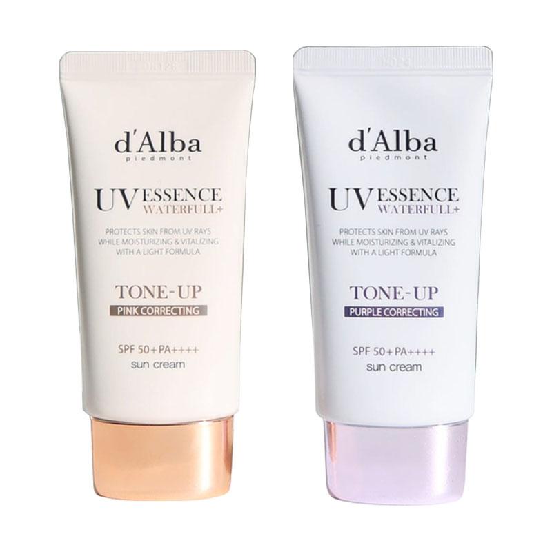 

[d Alba][1+1] Водостойкий тональный солнцезащитный крем 50 мл SPF 50+ PA++++ Фиолетовый / Розовый Корейский солнцезащитный крем Санблок Pink + Purple