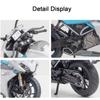 1/12 Spring Breeze 250SR Simulation Alloy Diecast Motorcycle Model Shock Absorbers Sound and Light Collection Toy for Kids Gifts