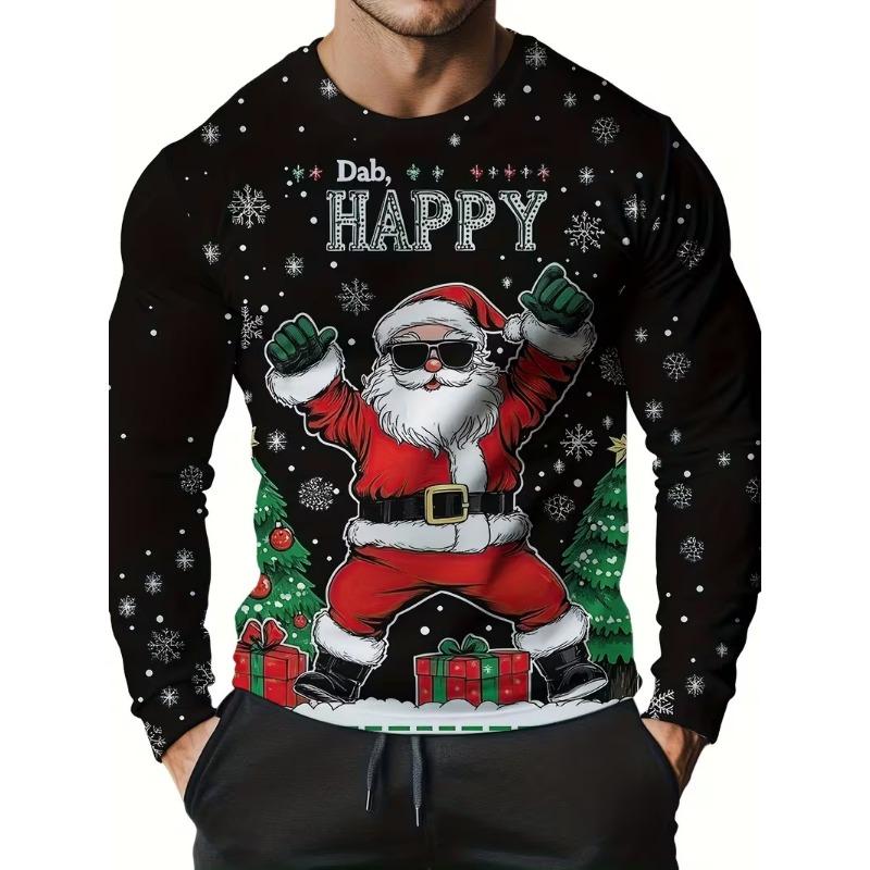 Men's Long Sleeve T-Shirt Casual Fashion