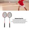 K7702 Profesionální badmintonová raketa Badmintonová raketa pro venkovní dvorky Hřiště Tělocvična