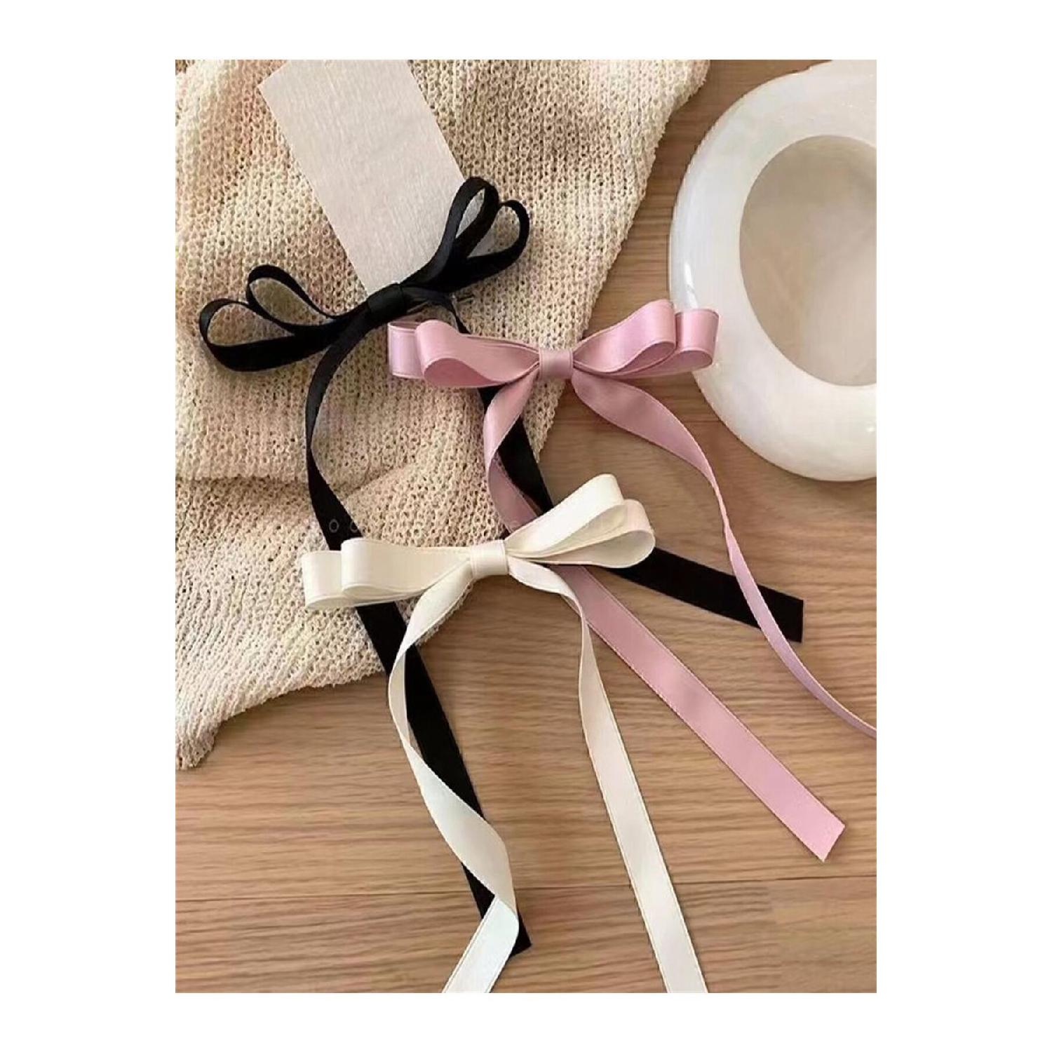 

Женская пряжка с бантом из атласной ленты Standart