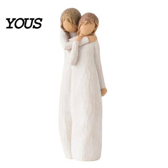 Sister Ornaments Four Women Friendship Figurine Decor, Sisterhood Statue Gift for Friends, Sisters Decorative Home and Moms, Faceless
