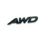 3D Metalowe Litery AWD Logo Emblemat Bagażnika Samochodu Odznaka Błotnika Naklejka Akcesoria