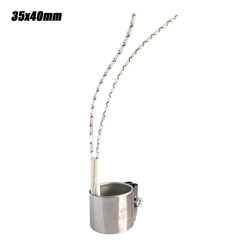 

Coil Heating Wire Electric Heating Ring Ceramic Heating Ring Heating Ring Firing Nozzle Barrel 35x40mm