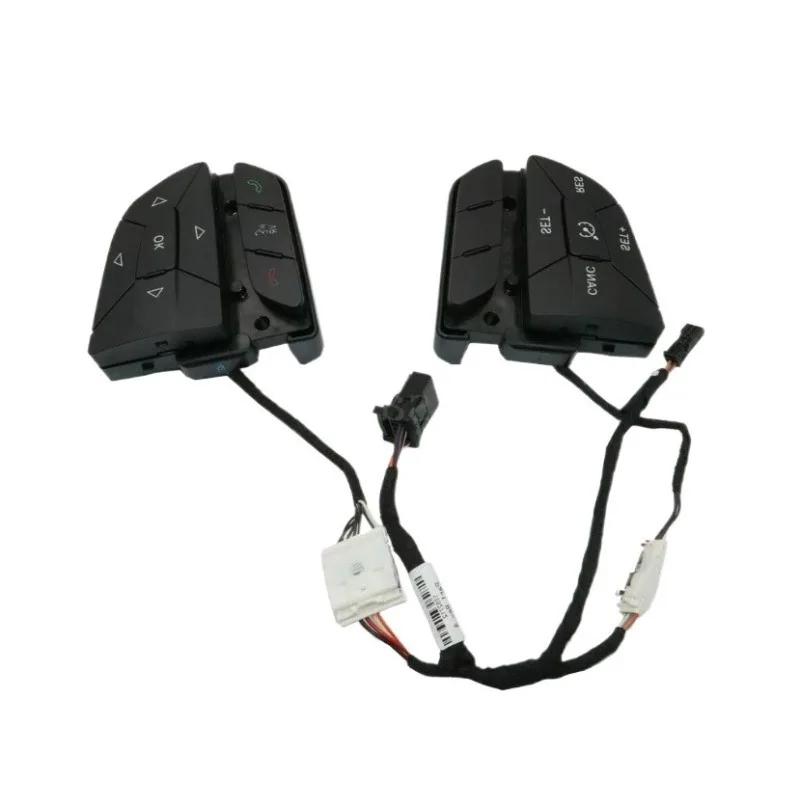 Oem 68378431ab 1pair Accessories Steering Wheel Control Switch For Challenger Charger Cherokee Chrysler 200 Pacifica