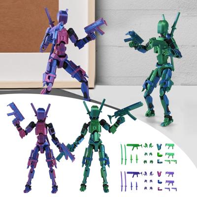 Mobile Doll Set, 3D Printed Titan Robot Mobile Doll, Posable Mobile Doll, Suitable For Collectors, Desktop Decoration