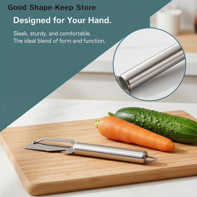 dailyUltra Sharp Vegetable Peeler Stainless Steel Multi Functional Blade Kitchen Tool for Easy Fruit Potato Carrot Peeling