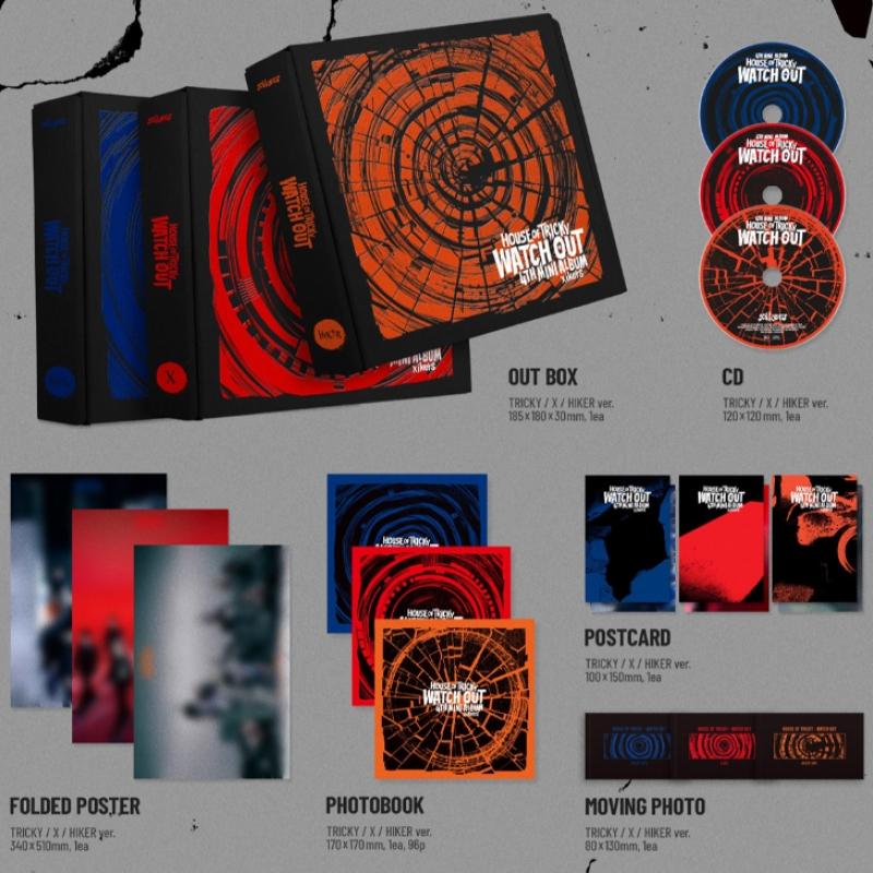 Xikers   House Of Tricky  Watch Out   Mini Album 4th  Hiker Ver. 