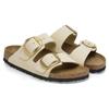 (WMNS) Birkenstock Arizona Big Buckle Nubuk Leather Narrow Fit 'Beige' Women's 1026585