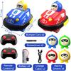 Remote Control Bumper Cars Set of 2, RC Ejecting Bumper Car with Light & Sound, RC Battle Race Vehicles Toddlers Toys, Christmas Birthday Gifts for