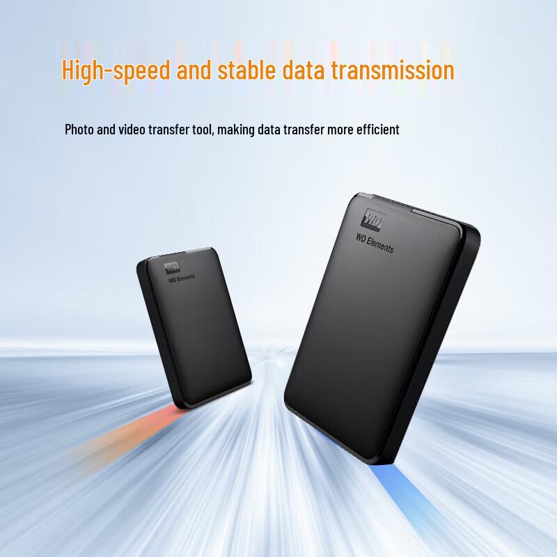 Western Digital WD 2TB Elements Portable Hard Drive USB 3.0