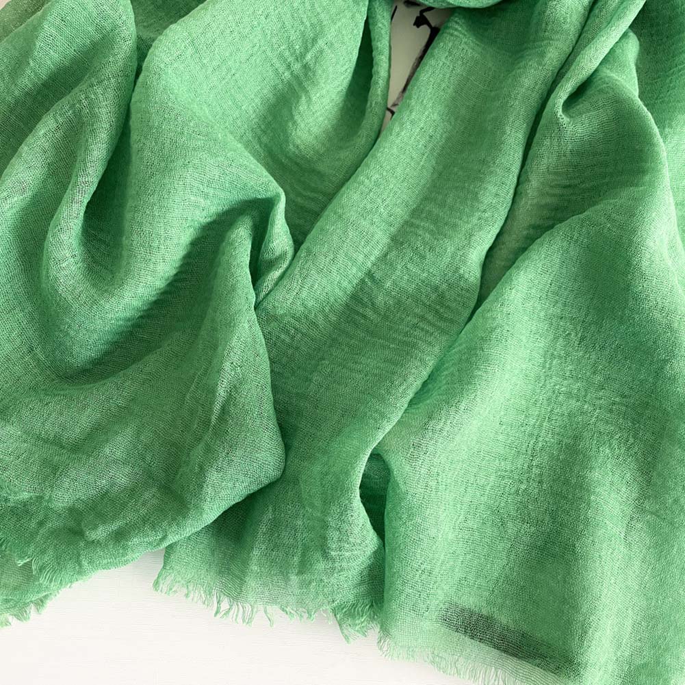 Comfortable Fit Breathable Silk Scarf Cotton And Hemp Scarf Retro Headscarf