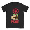Oversized Tshirt Summer Psoe Logo Pedro Sanchez Hippie T Shirts Pure Cotton Tshirt For Adult Y2k Funny Short Sleeve Tops