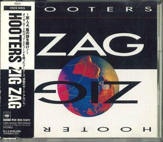 

CD HOOTERS - Zig Zag CBCS5055PROMO CBS/SONY 1989 Japan Obi Rock Used