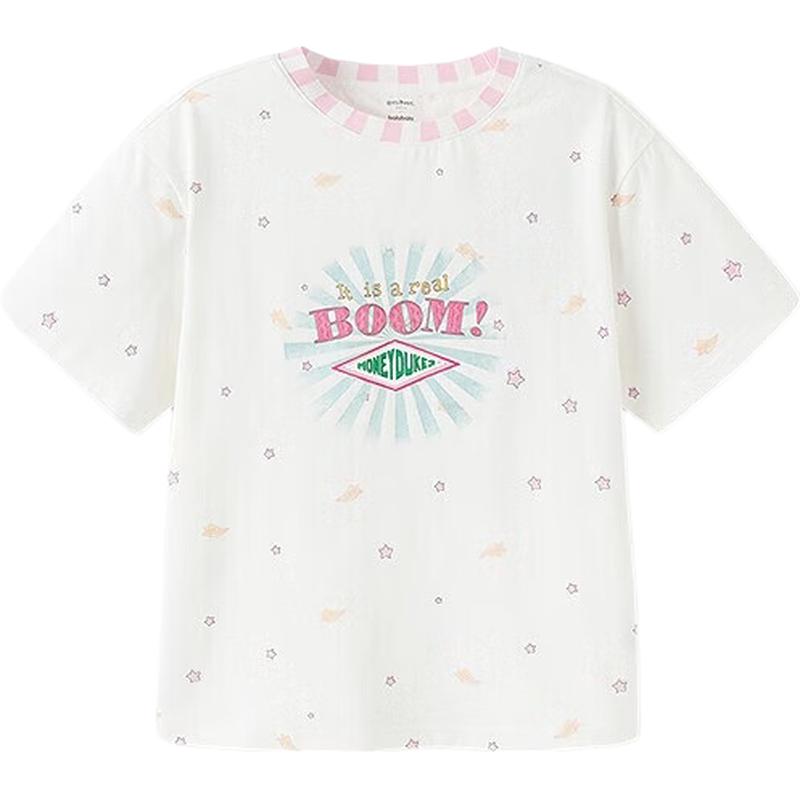 Balabala Girls' Harry Potter Short-Sleeve T-shirt