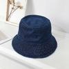 Foldable Fisherman Hat Women Summer Cotton Bucket Hat Washed Denim Bucket Hats Bob Caps Hip Hop Gorros Men Women