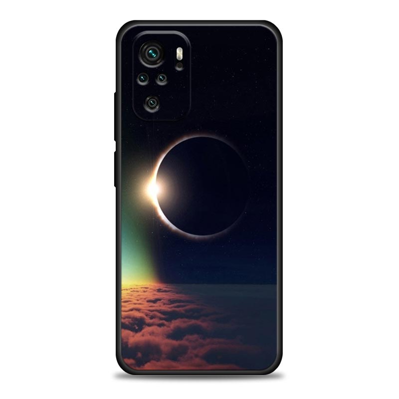 Himmel Weltraum Planet Mond Sterne Handyhülle Für Xiaomi Redmi Note 11 10 9 8 Pro 9S 8A 10S 11S Weiche Hülle Für Redmi Note 8Pro 10Pro