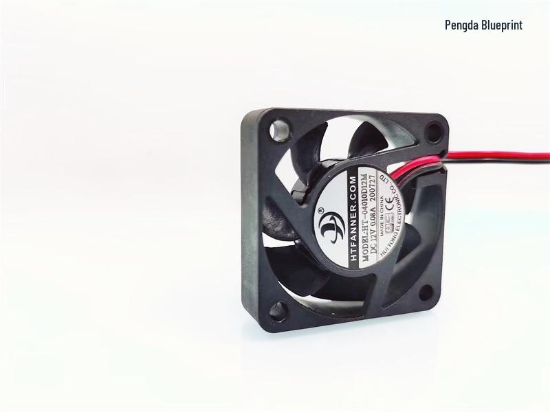 HT-04010D12M Dual Ball Bearing 4010 4CM 12V 0.08A Graphics Card Cooling Fan