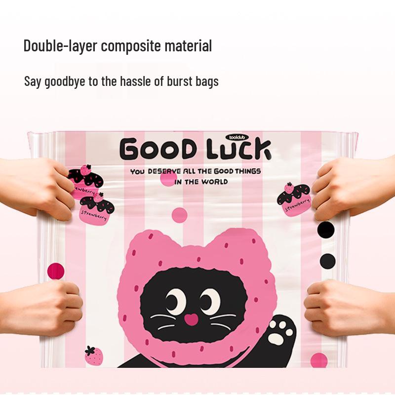 High-End Portable Car Trash Bag - Thickened, Hangable Interior Pocket