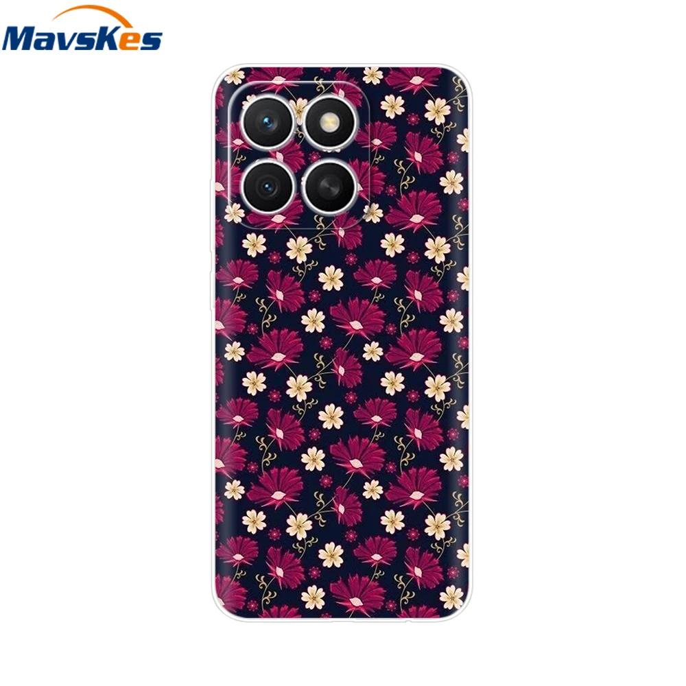 For Honor X8c Case HonorX8C 2025 New Fashion Cartoon Back Cover Soft TPU Clear Phone Cases For Honor X8c Fundas Bags Protective