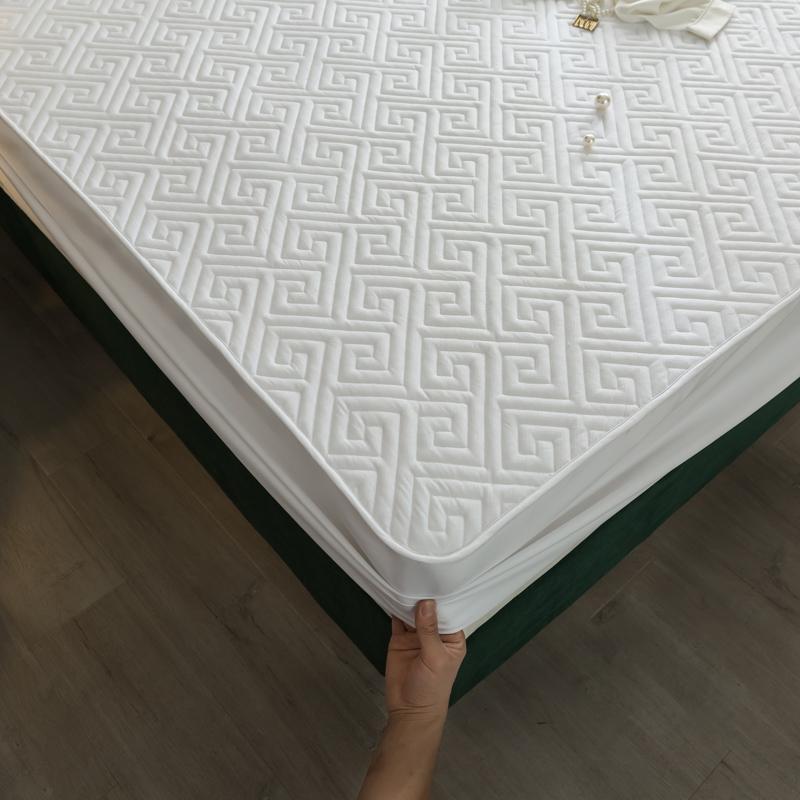 

Мягкий утолщенный стеганый чехол для матраса, антибактериальный, против клещей, защитный чехол для матраса, чехол для кровати, наволочка в комплект не входит 90x200x30cm