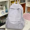 Schoolbag New Ins Style Niche Backpack Female Cute Embroidery Large Capacity Schoolbag Junior High School Student Leisure Travel Backpack