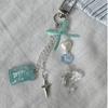 Dolphin Success Luck Keychain Bead Phone Holder