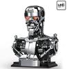 1469PCS Mecha Skull Skeleton Robot Building Blocks Movie T800 Bust Figures Model Desktop Ornament Construction Bricks Toys Gift