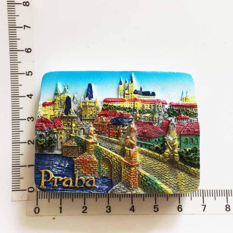 Prague Cultural Landscape Souvenir Magnet