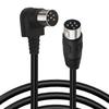 DIN 6 Pin Cable Male To Male DIN Adapter Instrument Converter Adapter 6Pin Sound Cord for Microphone Guitar Accessories