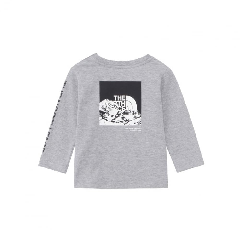 

Северный Графический Унисекс Футболка с Длинным Рукавом на Органическом УФ Смешанном 80 [Лицо], Малыш, Плечо, Хлопок, Защита, Серый,