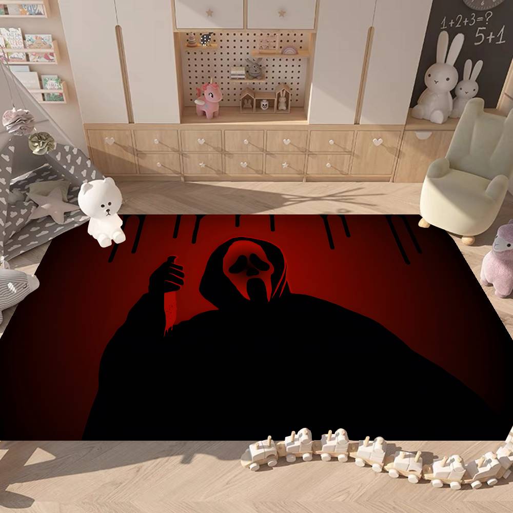 S-SCREAMS Horror Movie Floor Carpet Nordic Style Home Doormat Bathroom-Toilet Mats Bedroom Hotel Decor Mat