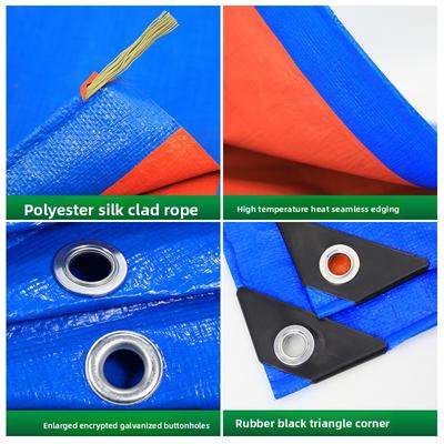 Velká plachta Vodotěsná Heavy Duty 5x4m/3x2m Plachta proti dešti Vyztužená víceúčelová venkovní zahrada Zahradní markýza