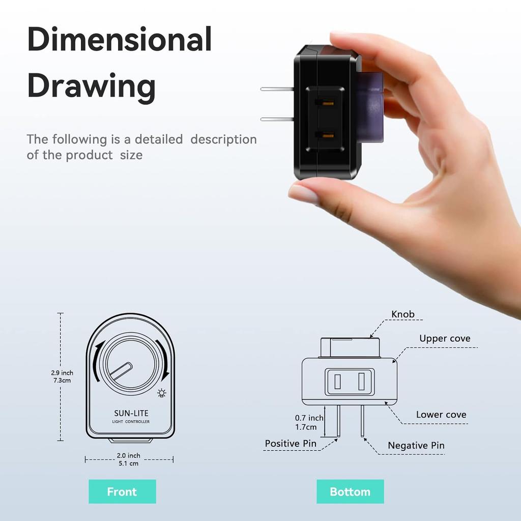 Aiwode Rotating Dimmer Switch,Soldering Iron Temperature Control,Electric Fan/Factory Electric Fan,Ventilation Fan,Power Controller,Desk Lamp,Dimming