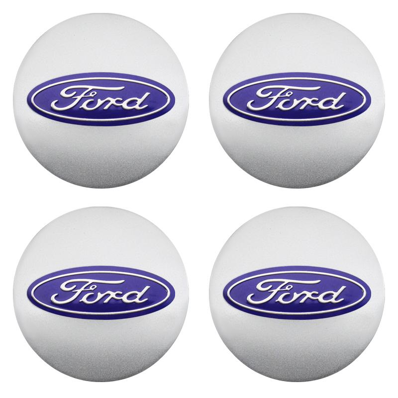 

4Pc 56mm 60mm Car Wheel Center Hub Cap For Ford Focus Mondeo Mustang Fiesta Kuga MK2 Everest Escape Rim Cover Stickers Accessory