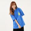 MLB Los Angeles Dodgers T Shirts Unisex Blue Crew Neck Moderate Straight Fit 3ATSL1023-07BLS