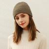 Solid color knitted hat children's autumn and winter new student versatile dome melon rind wool hat cold hat men's trend