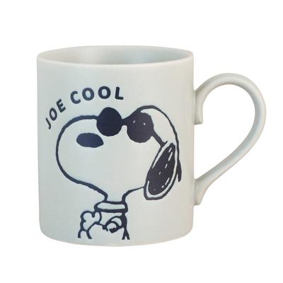 PEANUTS Snoopy Joe Cool PEANUTS Сделано в 627163 Водоотталкивающая кружка, Прибл.. 260 мл, серый цвет ONE'S, Япония,