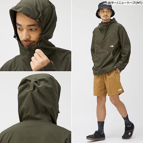 The North Face Compact Iron Size S Anorak, Red,