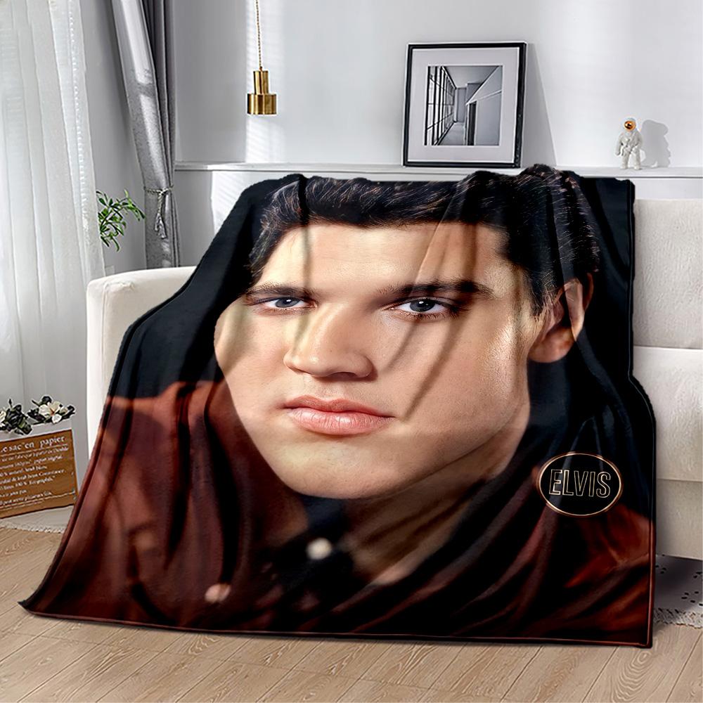 Elvis Presley Performance Blanket Comfortable Great for Bed Couch Picnics for All Occasions Warmthful Decor Suitable for Gifting Relatives and Friends