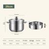 PuPan Stainless Steel Steaming and Boiling Pot