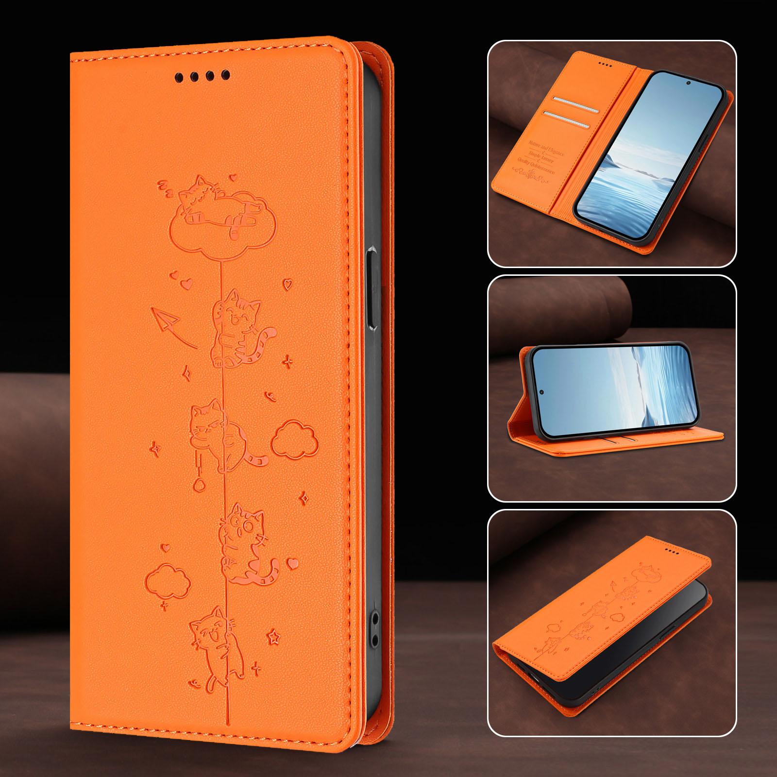 

Cute Cat Phone Case on for Coque Sony Xperia 10 1 VII 10 5 1 VI 1 5 10 V 10 5 IV Cases Magnetic Leather Flip Cover Fundas Xperia 10 VII 2025