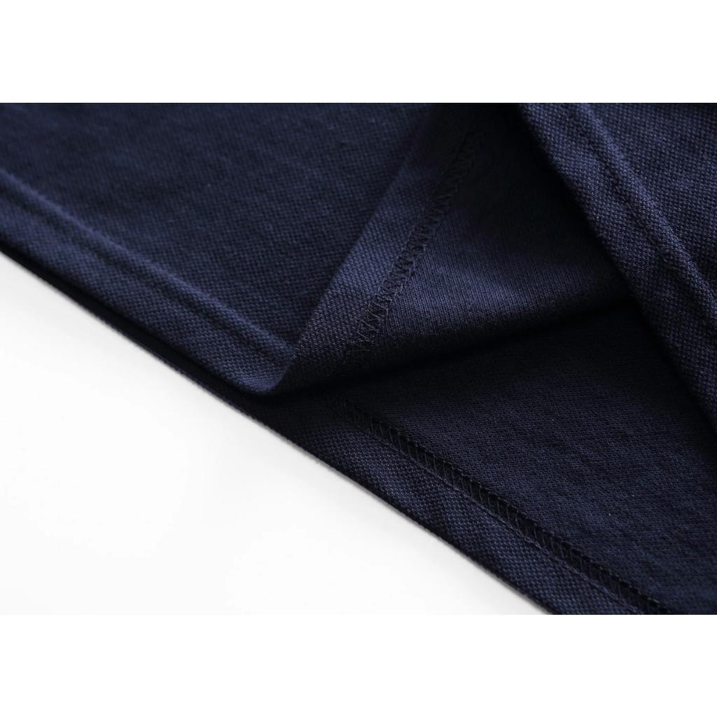 TrendHub Men's Polo Shirt USA Philadelphia Royal Short Casual Sport Party High-end Cotton Embroidery Luxury Contrast Color