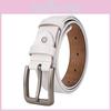 Vintage Mens Style Genuine Leather Waist Belt Metal Pin Buckle Belt Jeans